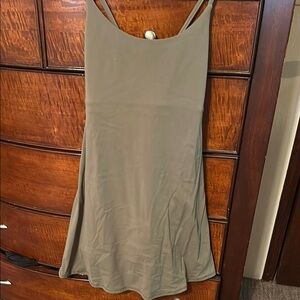 Olive Green Halara Active Dress